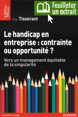 le livre de guy tisserant : le handicap en entreprise : contrainte ou opportunité ?